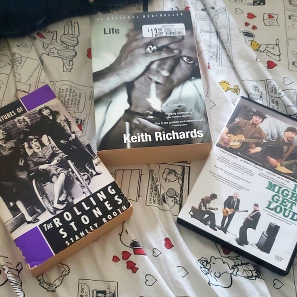 2 the Rolling Stones Books and It might Get Loud DVD - Picture 1 of 4